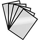 DURABLE magneetlijst DURAFRAME MAGNETIC, A4, zwart, 5 stuks