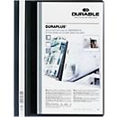 Durable presentation binder DURAPLUS extra wide, PVC rigid film, 25 pieces, black