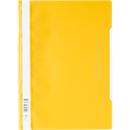DURABLE snelhechtmap met snelhechter, A4, polypropeen, 50 st., geel