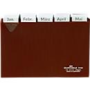 DURABLE tabkaarten, A6, letters A-Z, pvc, tabbreedte 25 mm