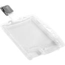 DURABLE Veiligheidspashouder met clip, voor 2 kaarten