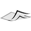 DURAFRAME® magneetlijst MAGNETIC PLUS A4, zilver-metallic, 2 stuks