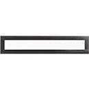 DURAFRAME® Magnetic TOP, magneetlijst voor opschriften, A3 staand/A4 liggend, zwart, 5 stuks
