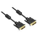 DVI-D aansluitkabel, 24+1 / 5 m, zwart