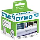 DYMO LabelWriter, Adress-Etiketten, permanent, Papier, 89 x 36 mm, 1 x 260 Stück, weiss