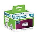 DYMO LabelWriter, etiquetas de identificación, extraíbles, 41 x 89 mm, 1 rollo de 300 unidades.