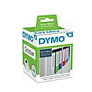 DYMO LabelWriter, Ordneretiketten, permanent, 59 x 190 mm, 110 stuks
