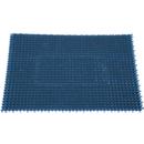 EAZYCARE TURF alfombra atrapa suciedad, de polietileno, para uso interior y exterior, 570 x 860 mm, azul metálico