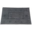 EAZYCARE TURF alfombra atrapa suciedad, de polietileno, para uso interior y exterior, 570 x 860 mm, gris claro