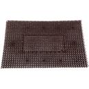 EAZYCARE TURF vuilvangmat van polyetheen, voor binnen en buiten, 570 x 860 mm, bruin