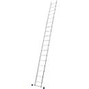 Échelle simple en alu Stabilo, 18 barreaux, avec traverse