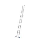 Échelle simple en alu Stabilo, 22 barreaux, avec traverse