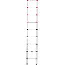 Échelle télescopique FlexLine Hailo, EN 131-6, hauteur ajustable, déverrouillable avec une seule main, jusqu'à 150 kg, 9 barreaux