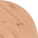 Eckwinkel Breno, Verkettungsplatte für Schreibtische Breno, L 800 x B 800 mm, Asteiche