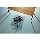 Ecogrip® Solid-RS Office Products vloerbeschermingsmat, voor tapijt, ankernoppen, antislip &amp; vlamvertragend, 900 x 1200 mm, PC &amp; PUR, transparant