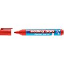 edding 380 flipchartmarker, ronde punt, rood, 10 stuks