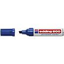 edding 500, avec pointe biseautée 2-7 mm, bleu, 1 p.