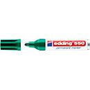 edding 550 Permanent Marker, Rundspitze 3-4 mm, grün, 1 Stück