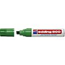 edding 800, avec pointe biseautée, 4-12 mm, vert, 1 p.
