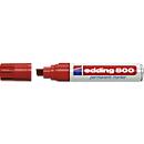 edding 800, m. Keilspitze, 4-12 mm, rot, 1 Stück