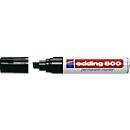 edding 800, m. wigvormige punt, 4-12 mm, zwart, 1 stuk