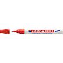edding 8300 industry permanent marker, red, 10 pieces
