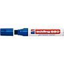 edding 850 Permanent Marker, Keilspitze 5-16 mm, blau, 1 Stück