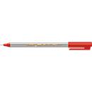 edding Fineliner 89 office liner EF, 10 stuks, rood