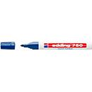 EDDING Lackmarker 750, 2-4 mm, blau, 1 Stück