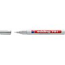 EDDING paint marker 751, 1-2 mm, zilver, 1 stuk