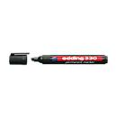 EDDING Permanent Marker 330, mit Keilspitze, 1-5 mm, 1 Stück, schwarz