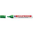 EDDING permanent marker 3300, met wigvormige punt, 10 stuks, groen