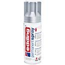 edding Spray 5200, 200 ml, Premium-Acryllack matt, Sprühbreite ca. 50-60 mm, silber matt