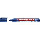 edding Whiteboard Marker 363, Keilspitze, 1 Stück, blau