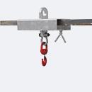Eichinger-Industrie Lasthaken-Stapleraufsatz, für 1 Gabelstaplerzinken, bis 1000 kg, Stahl, feuerverzinkt