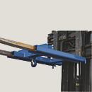 Eichinger-Industrie Lasthaken-Stapleraufsatz, für 2 Gabelstaplerzinken, bis 5000 kg, Stahl, enzianblau RAL 5010