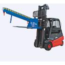Eichinger-Industrie Teleskoplader für Stapler, 7-stufig teleskopier-/höhenverstellbar, 950-5000 kg, 2 Wirbellasthaken und Standfuß, Stahl, enzianblau RAL 5010