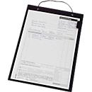 EICHNER Auftragstasche Basic, Klettverschluss, DIN A4, schwarz, 10 Stück