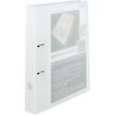 EICHNER presentation ring binder, DIN A4, 2-ring mechanism, Back width 40 mm