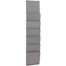 Eichner Stecktafel Wandsortierer, 6 Fächer, für Format A5 hoch, Polypropylen