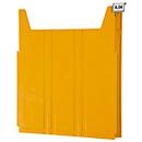 Eichner Wandfolderhouder BIG, B 262 x D 42 x H 302 mm, vulhoogte 34 mm, blauw