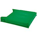 Eichner Wandfolderhouder BIG, B 262 x D 42 x H 302 mm, vulhoogte 34 mm, groen