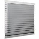 Eichner werkplaatsplanner, brede uitvoering, 15 rails, voor maximaal 75 A4 ordervakken, B 1580 x H 1757 mm, kunststof, grijs