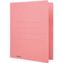 Einlagemappe Biella, DIN A4, bis 90 Blatt, L 330 x B 265 x H 1 mm, Karton, rot