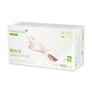 Einmalhandschuhe Medi-Inn® PS Nitril White Plus, für links/rechts, puderfrei, nicht steril, allergikergeeignet, Größe XL, Nitril, weiß, 100 Stück
