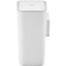 EKO Morandi Smart sensor afvalbak, kunststof, wandmontage, sensor &amp; touch schakelaar, B 259 x D 165 x H 310 mm, 8 liter, wit