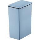 EKO Poubelle Morandi Touch, peu encombrante, plastique, Touch Bar, L 245 x P 370 x H 630 mm, 40 litres, bleu