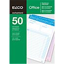 ELCO OFFICE Durchschreibeblöcke, A5, Bestell-/LS