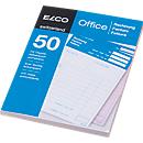 ELCO OFFICE Durchschreibeblöcke, A6, Rechnungen