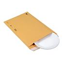 ELCO Pochette matelassée en papier, DIN long, 225 x 140 mm, 100 g/m², autocollante, marron, certifiée FSC, 200 pièces, recyclable